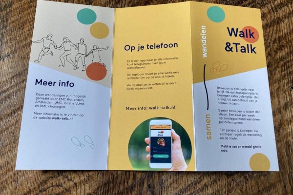 Bewegen en ontmoeten met Walk&Talk